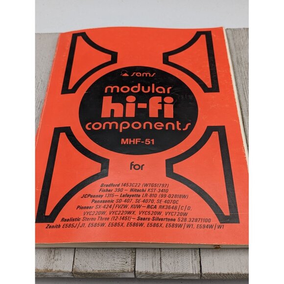 Original Sams Modular HI-FI Series Service Repair Manual Book MHF-51 - Picture 2 of 4